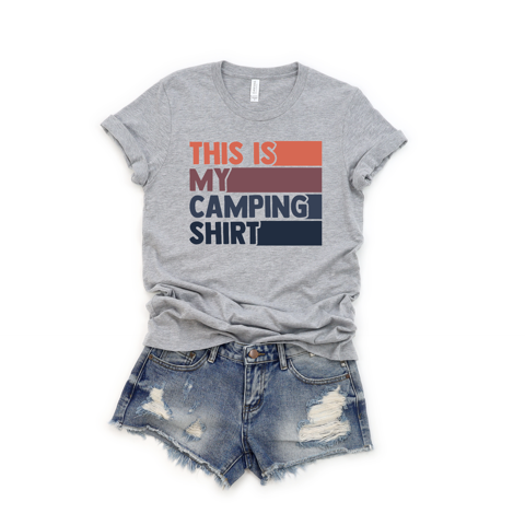 My Camping Shirt Tee (Youth & Adult)