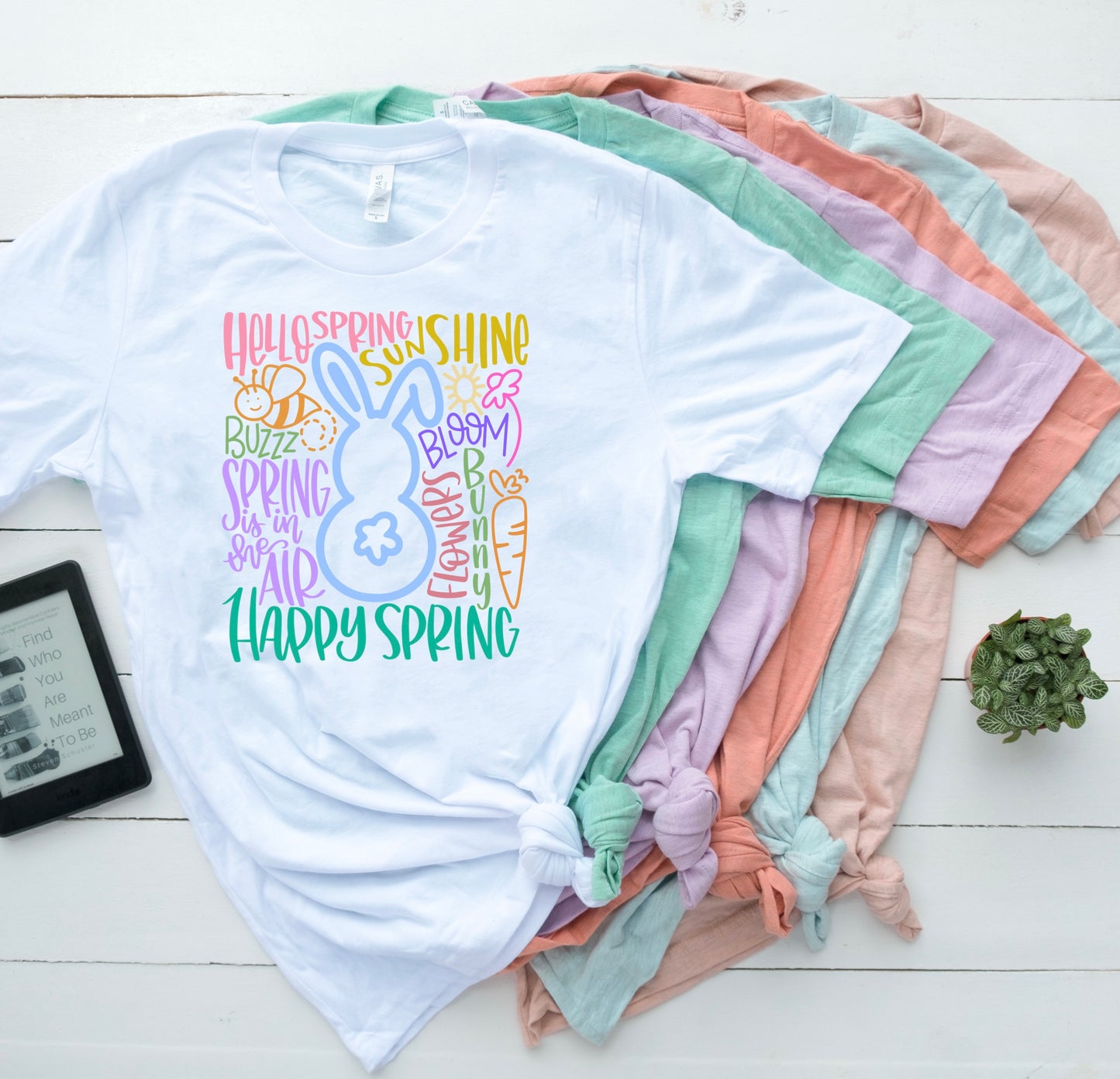 Happy Spring Collage Tee