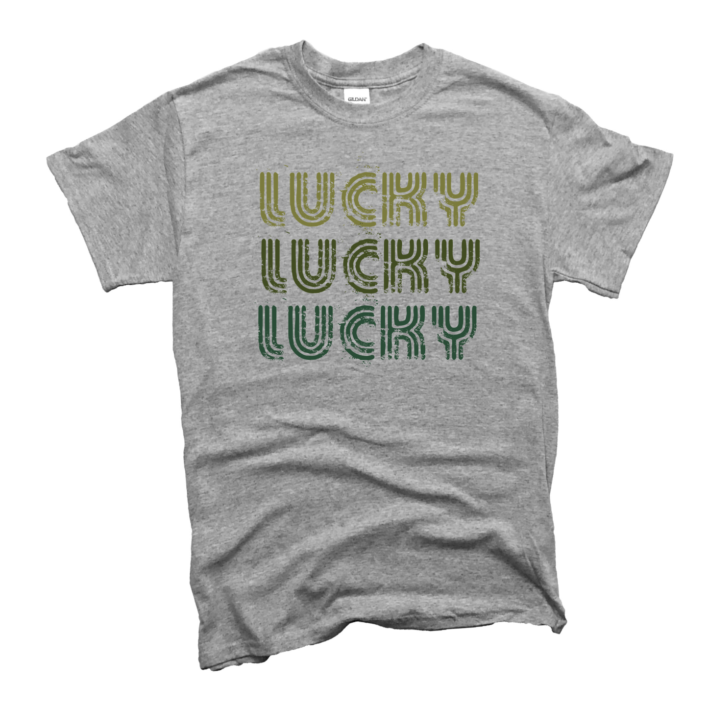 Lucky Distressed Tee