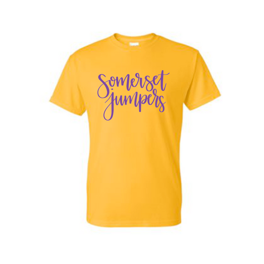 Somerset Gold Hand Lettered Tee